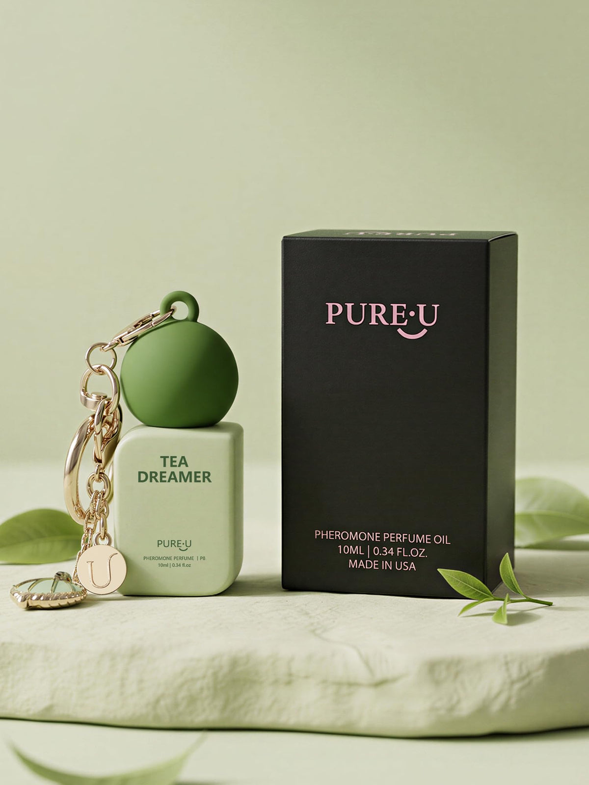 PUREU Zesty Ginger Amber Perfume Oil lifestyle scene