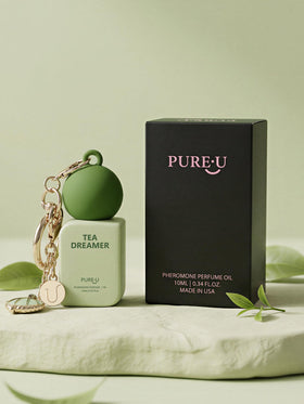 PUREU Zesty Ginger Amber Perfume Oil lifestyle scene