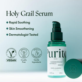 PURITO Centella Serum on a flat surface