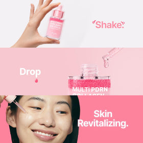 PURITO Multi PDRN Collagen EGF Serum application demonstration