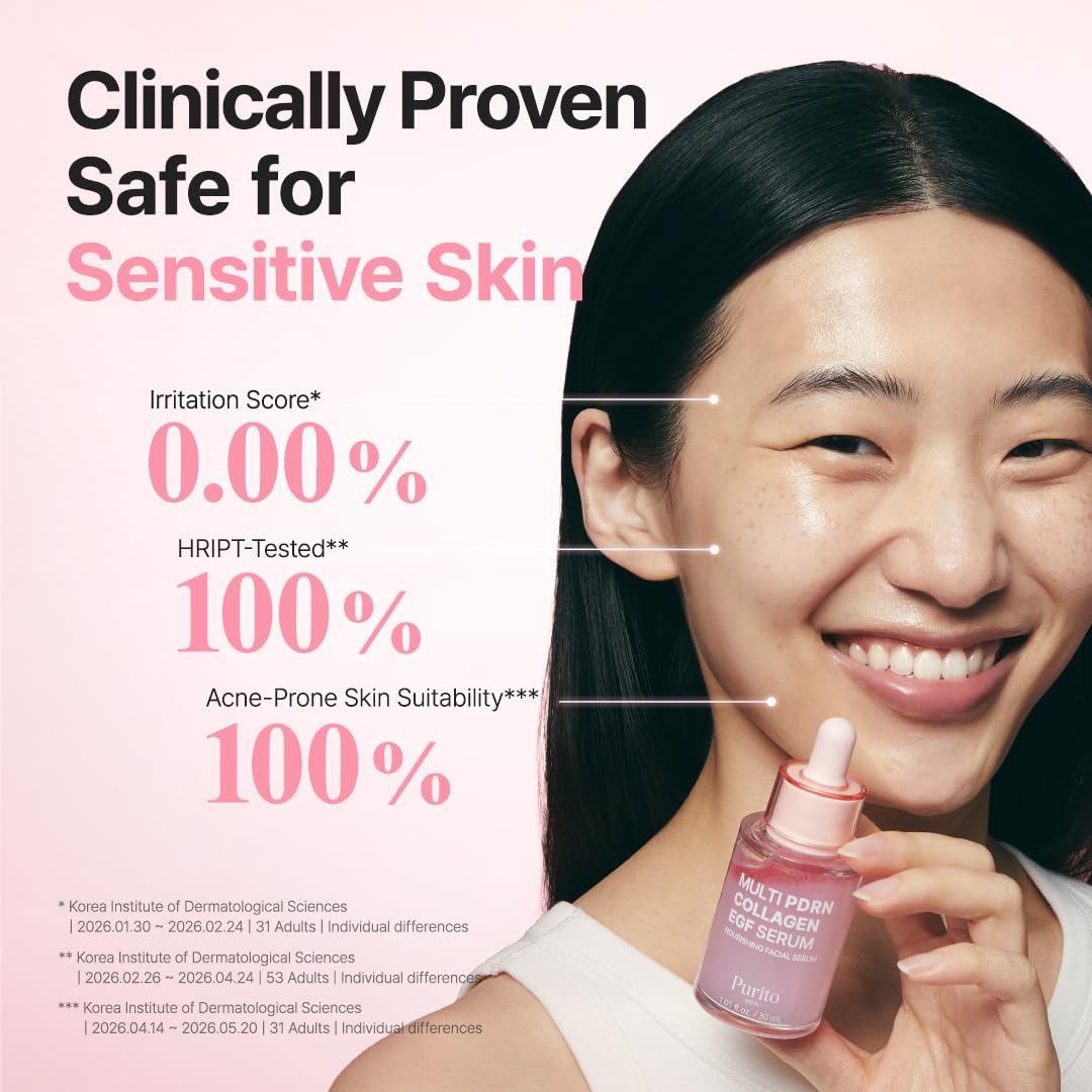 PURITO Multi PDRN Collagen EGF Serum close-up of cap