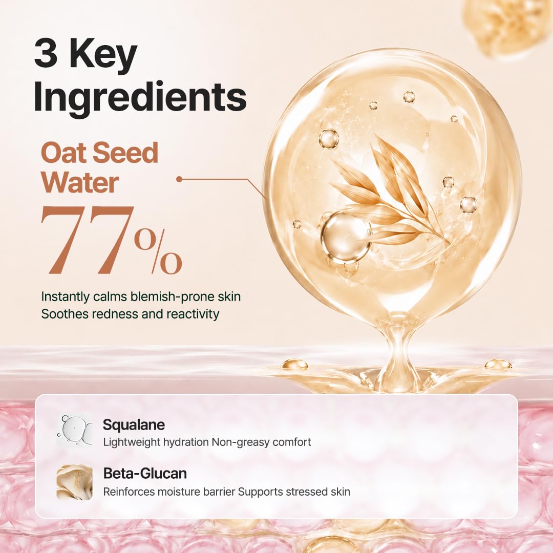 PURITO Oat Calming Gel Cream in lifestyle setting