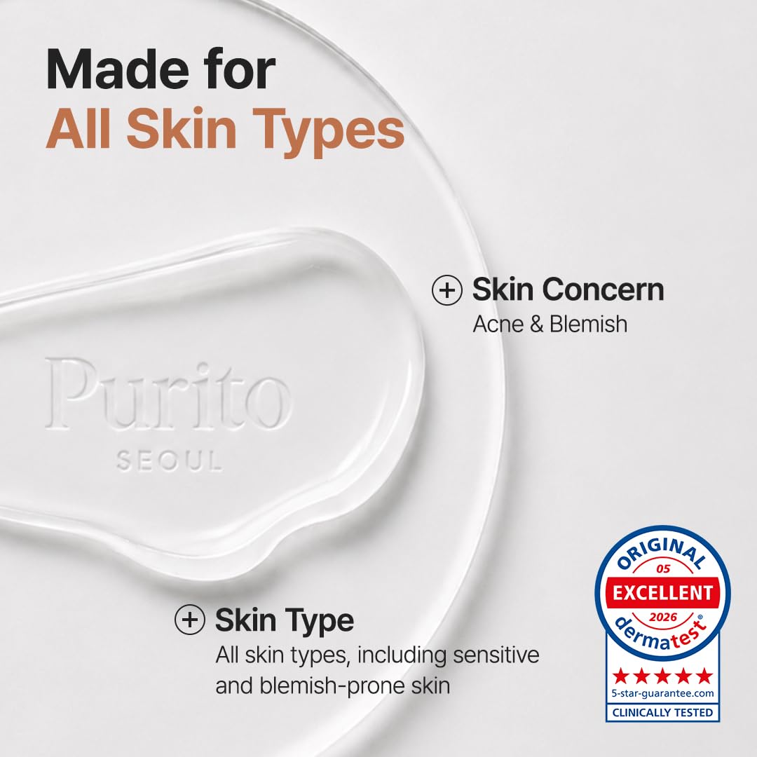 PURITO Oat Calming Gel Cream with natural ingredients