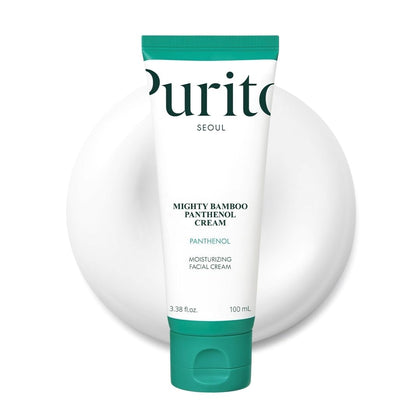 PURITO Panthenol 10% Cream front view with packaging