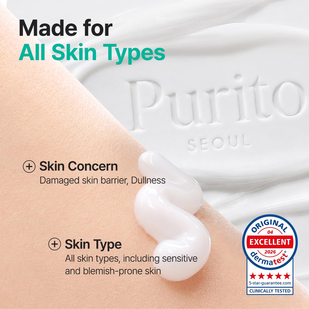 PURITO Panthenol 10% Cream in lifestyle setting