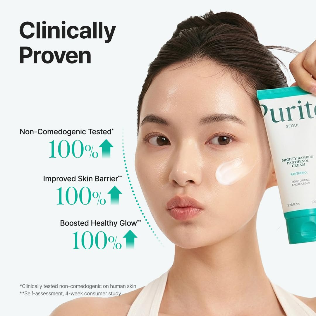 PURITO Panthenol 10% Cream side view