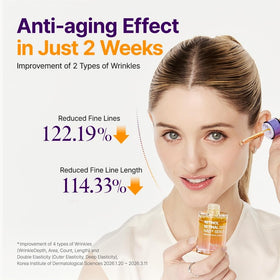 PURITO Retinol + Retinal Serum application on skin