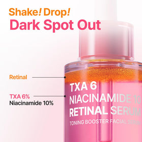 PURITO TXA 6% + Niacinamide Serum side view with dropper