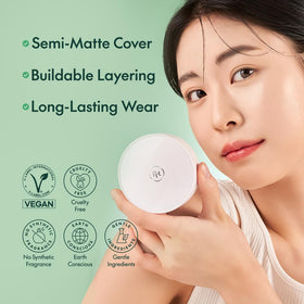 PURITO Wonder Releaf Cushion #21 open showing cushion and applicator
