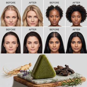 Pwkvsn Scalp Revival Shampoo Bar on travel toiletries