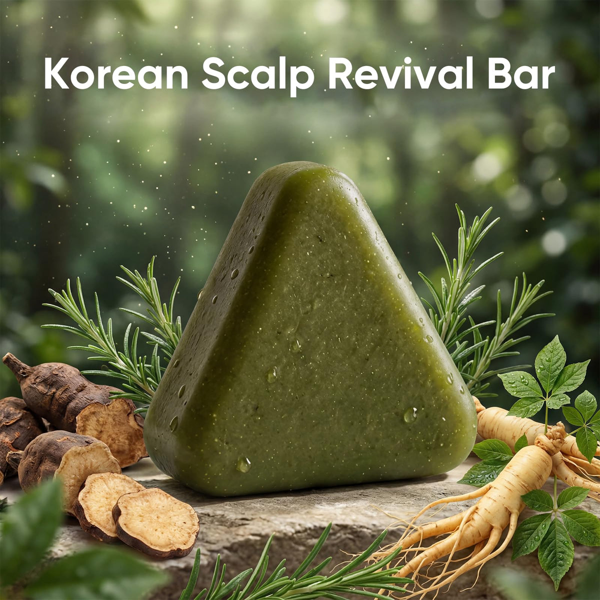 Pwkvsn Scalp Revival Shampoo Bar packaging side view