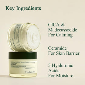 Pyunkang Yul Calming Moisture Barrier Cream 50ml on a bathroom counter