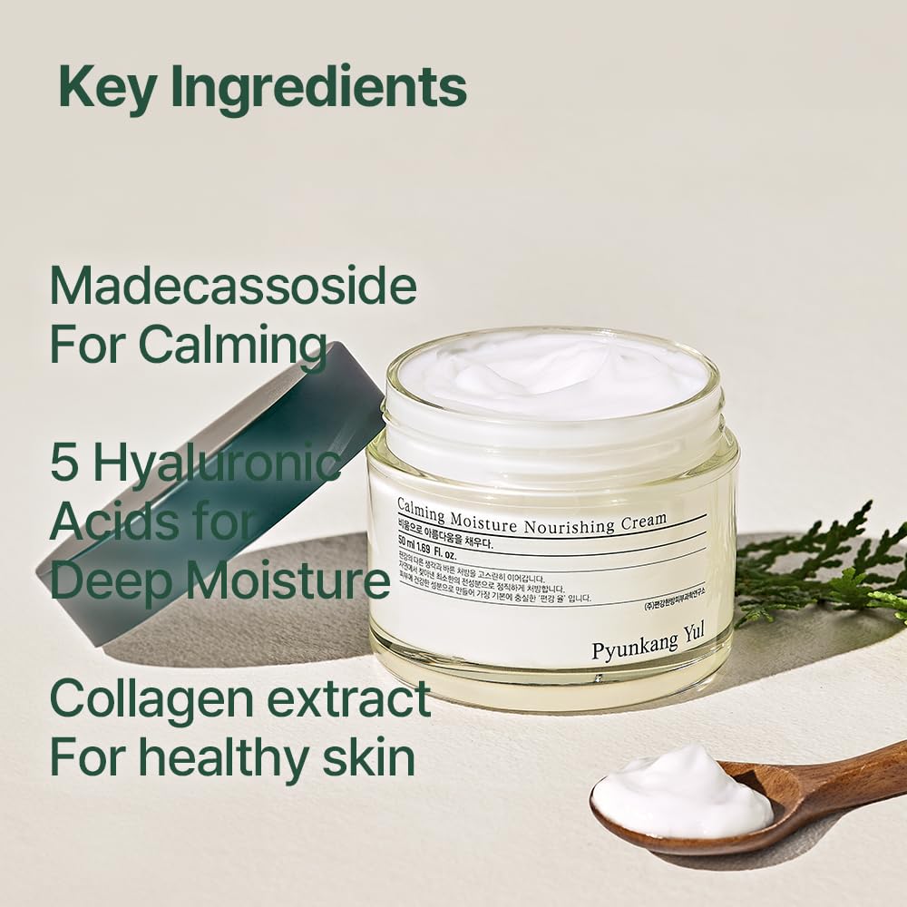 Pyunkang Yul Calming Moisture Nourishing Cream with natural ingredients