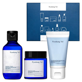 Pyunkang Yul Essential Trial Gift Set front view with three products