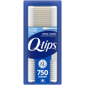Q-tips Cotton Swabs 750 Count packaging front view