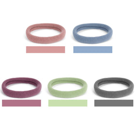 Qarwayoc Large Hair Ties displayed in a pearly bag