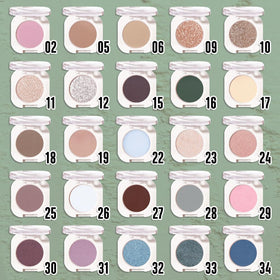 QIDSTERS Forest Green Matte Single Eyeshadow swatch on skin