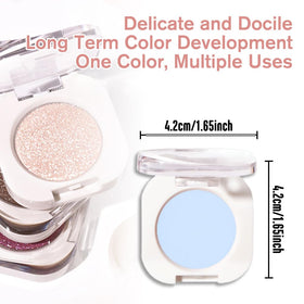 QIDSTERS Light Blue Matte Eyeshadow in purse
