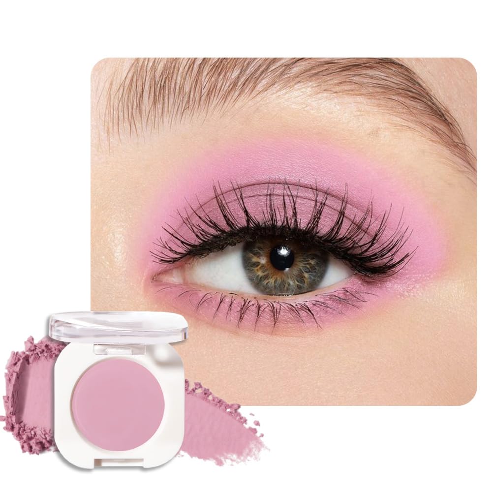 QIDSTERS Light Peach Matte Eyeshadow front view with packaging