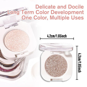 QIDSTERS Nude Glitter Single Eyeshadow close-up