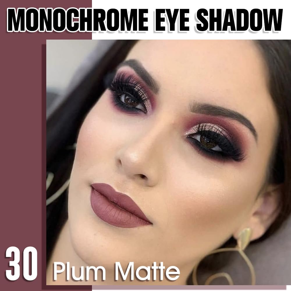 QIDSTERS Plum Matte Single Eyeshadow back view