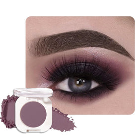 QIDSTERS Plum Matte Single Eyeshadow front view