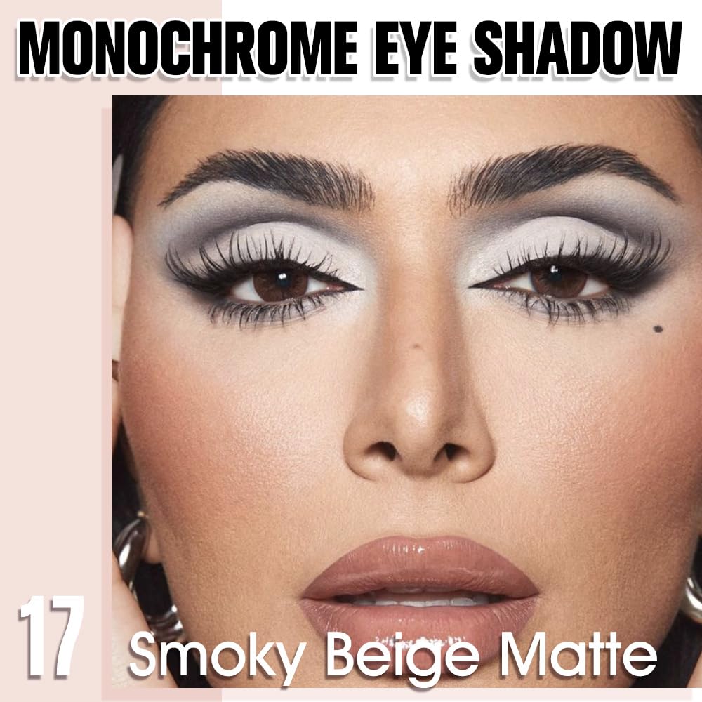 QIDSTERS Smoky Beige Matte Eyeshadow packaging