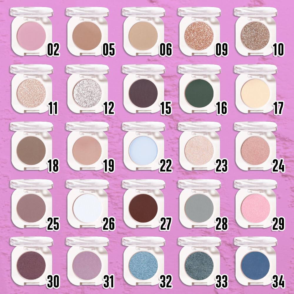 QIDSTERS Violet Purple Matte Eyeshadow swatch