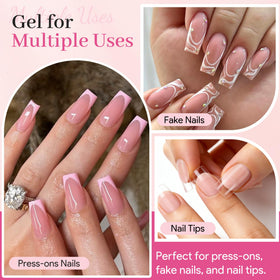 QIEK Nail Glue travel-friendly compact tubes