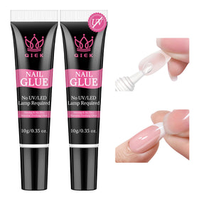 QIEK Strong Nail Glue for Press Ons 10g front view