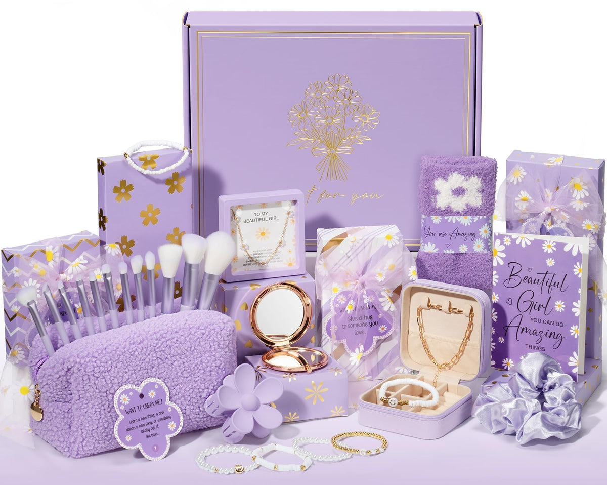 Qinline 8 PCS gift set for tween and teen girls, beautifully packaged
