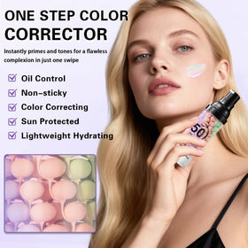 QIUFSSE Colour Correcting Primer close-up of pump