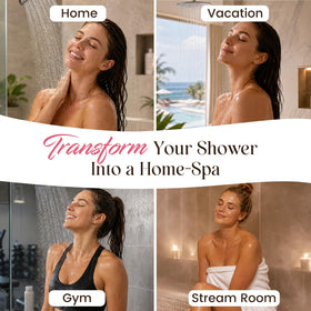 Qivatex Shower Steamers assortment in gift basket