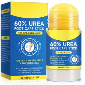 QJCWXIAOX Urea Foot Care Stick front view with packaging