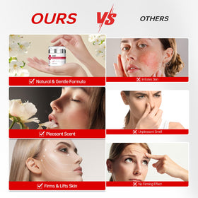 QQE Neck Firming Cream application on neck