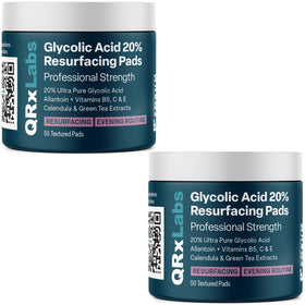 QRxLabs Glycolic Acid Pads jar front view