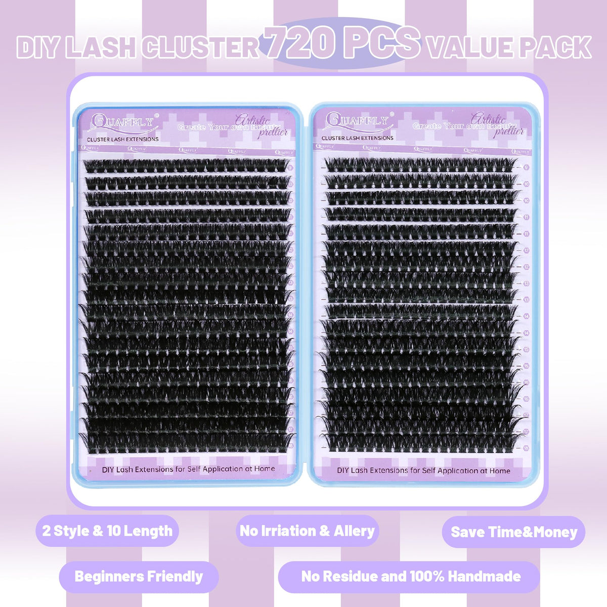 QUAFFLY Lash Bond and Seal included in the kit
