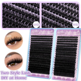 QUAFFLY Lash Clusters Kit packaging