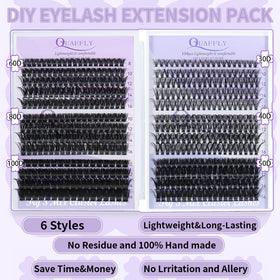 QUAFFLY Lash Extension Kit packaging front view