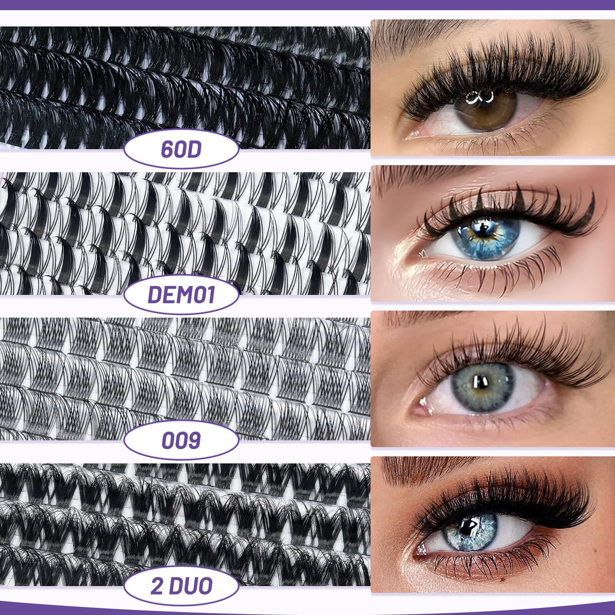 QUAFFLY Lash Remover bottles included in the kit