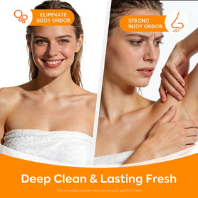 QualiLife Acidified Body Wash packaging in lifestyle setting