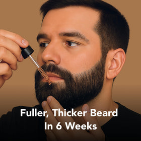 quality Mane Beard Care Oil on a grooming table
