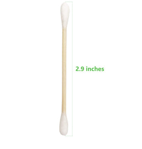 Quanzhou Chenchenchen Cotton Swabs in use for makeup removal
