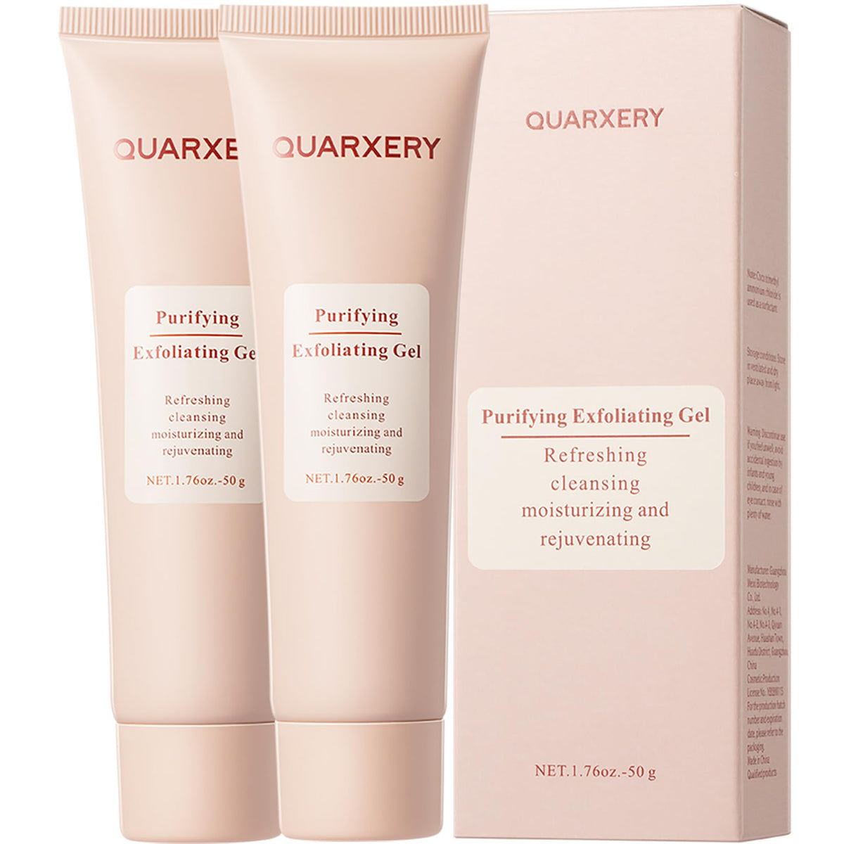 QUARXERY Purifying Exfoliating Gel 150g front view