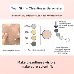 QUARXERY Purifying Exfoliating Gel application on skin