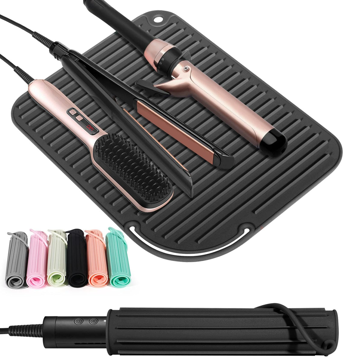 Quccefods heat resistant mat large size front view