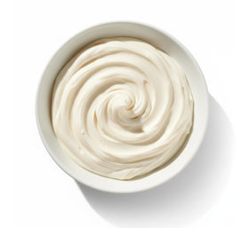 Queen Helene Cholesterol Hair Conditioning Cream with hair styling tools