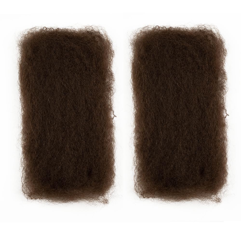 QUEEN VIRGIN REMY Afro Kinky Bulk Human Hair 18inch texture close-up