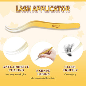 QUEWEL lash bond and seal bottle close-up