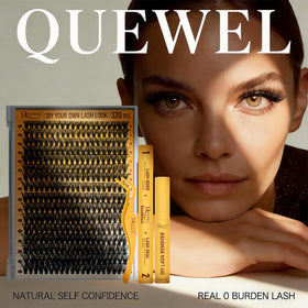 QUEWEL lash clusters glue remover bottle
